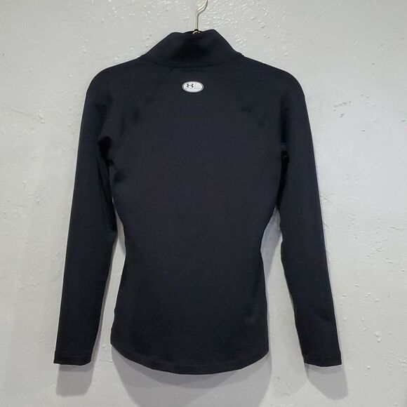 Under Armour Cold Gear Pullover Quarter Zip in Black Size XS - Picture 5 of 10